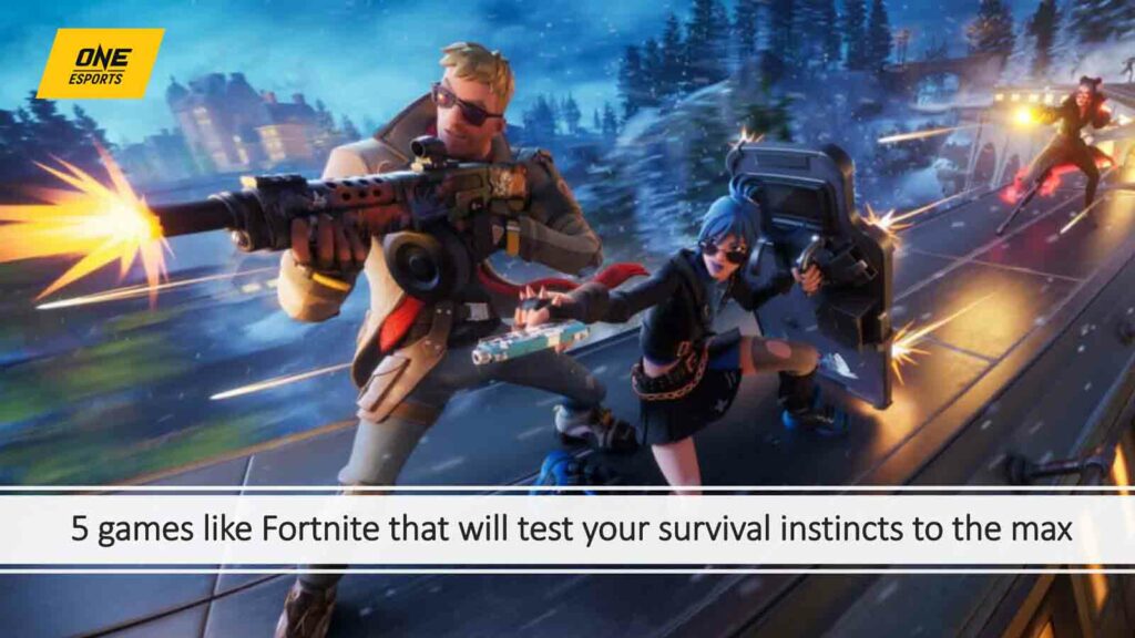 Fortnite Competitive Chapter 5 Season 1 Key Visual in ONE Esports featured image for article "5 games like Fortnite that will test your survival instincts"