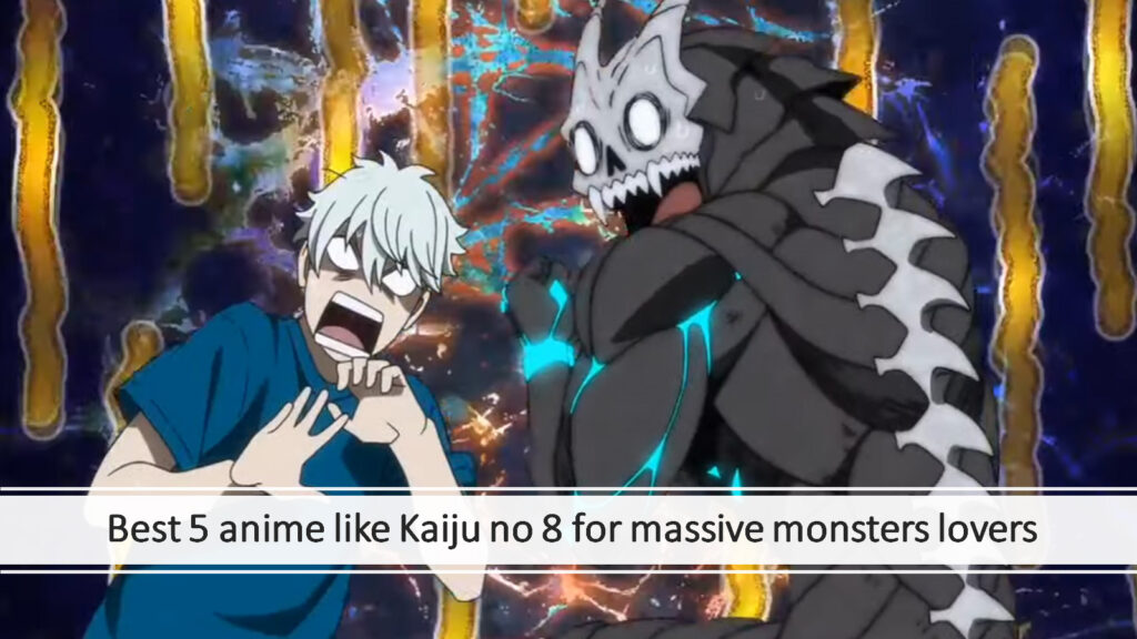 Los personajes principales de Kaiju No. 8, Kafka Hibino y Reno Ichikawa, sorprendidos en el episodio 2 de la temporada 1 como imagen destacada del artículo de ONE Esports 