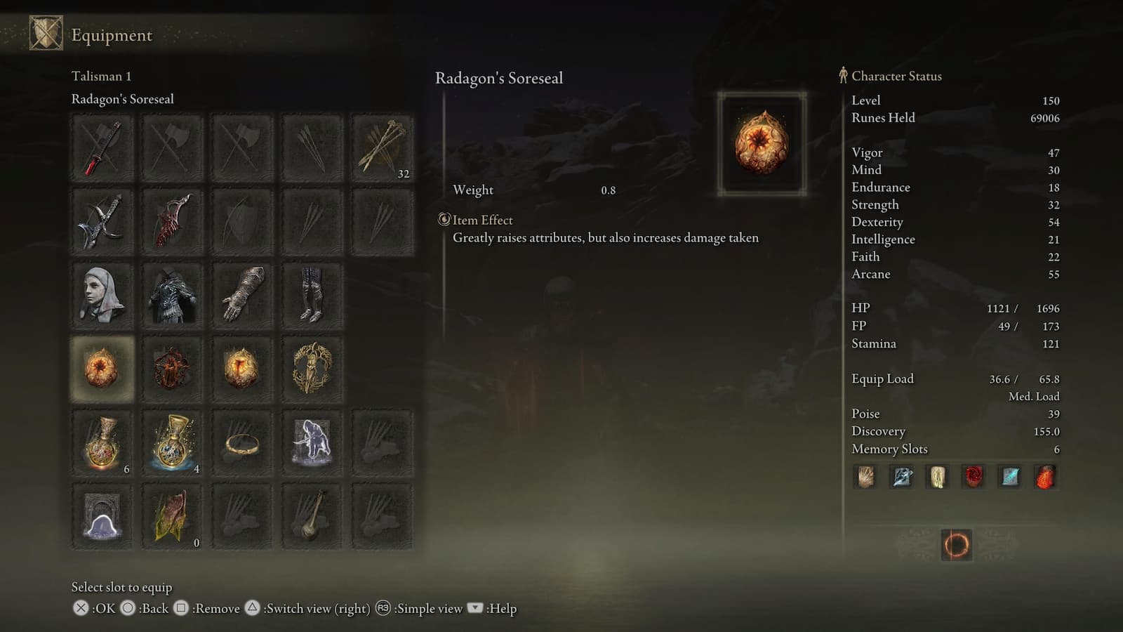 Meilleure Construction Et Niveau De Personnage D Elden Ring Pour Le DLC   Elden Ring Radagons Soreseal 