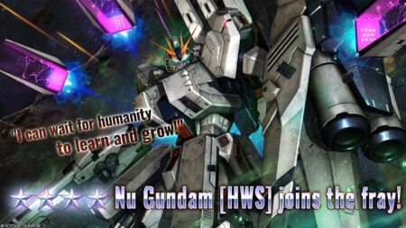 Mobile Suit Gundam: Battle Operation 2 new MS, Nu Gundam