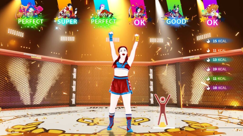 Workout mode in Just Dance 2025 Edition