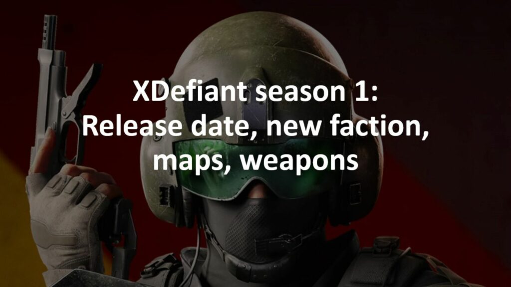 5 best XDefiant meta loadouts to easily get wins GSK character with pistol in ONE Esports' image for XDefiant season 1 release date, new faction, maps, weapons