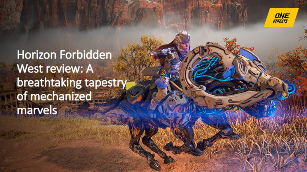 Horizon Forbidden West Review Complete Edition Aloy riding Charger