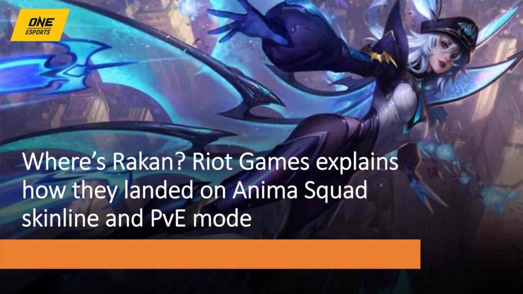 Battle Bat Xayah skin in the featured image by ONE Esports for the article "Where is Rakan? Riot Games explains how they came up with the Anima Squad skinline and PvE mode"