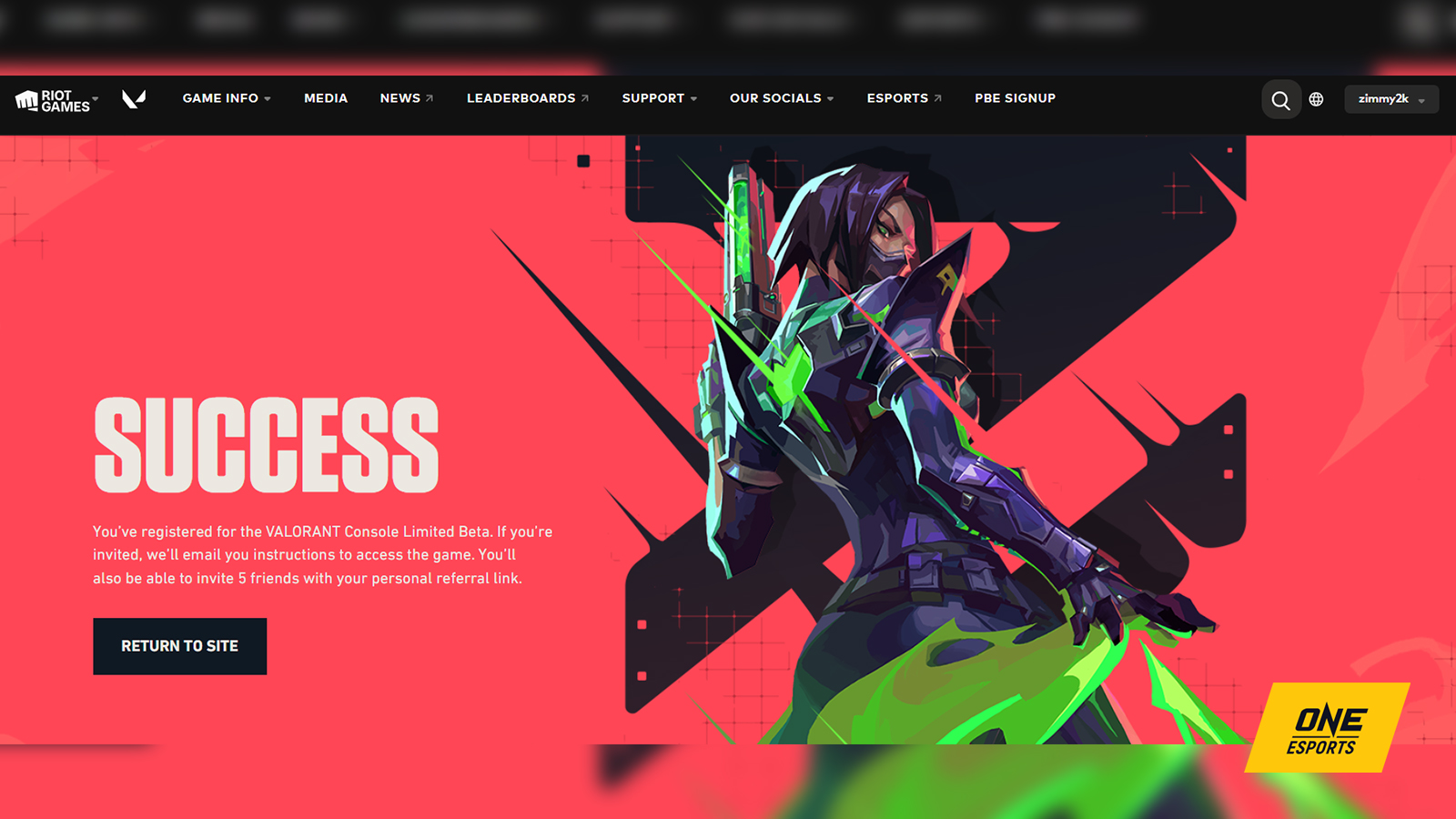 How to register for Valorant Console beta? ONE Esports