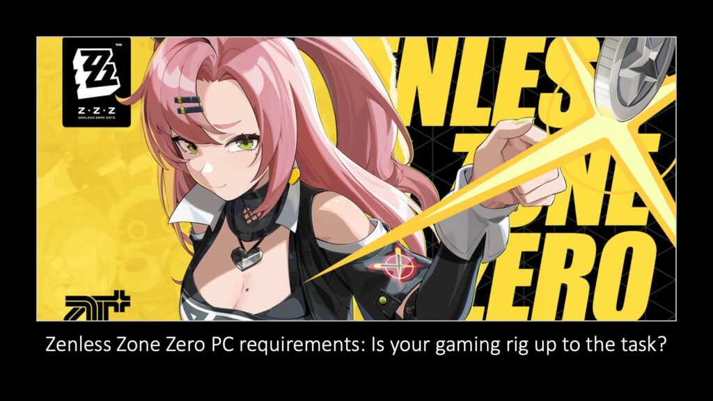 Zenless Zone Zero PC requirements guide by ONE Esports featuring Nicole Demara poster