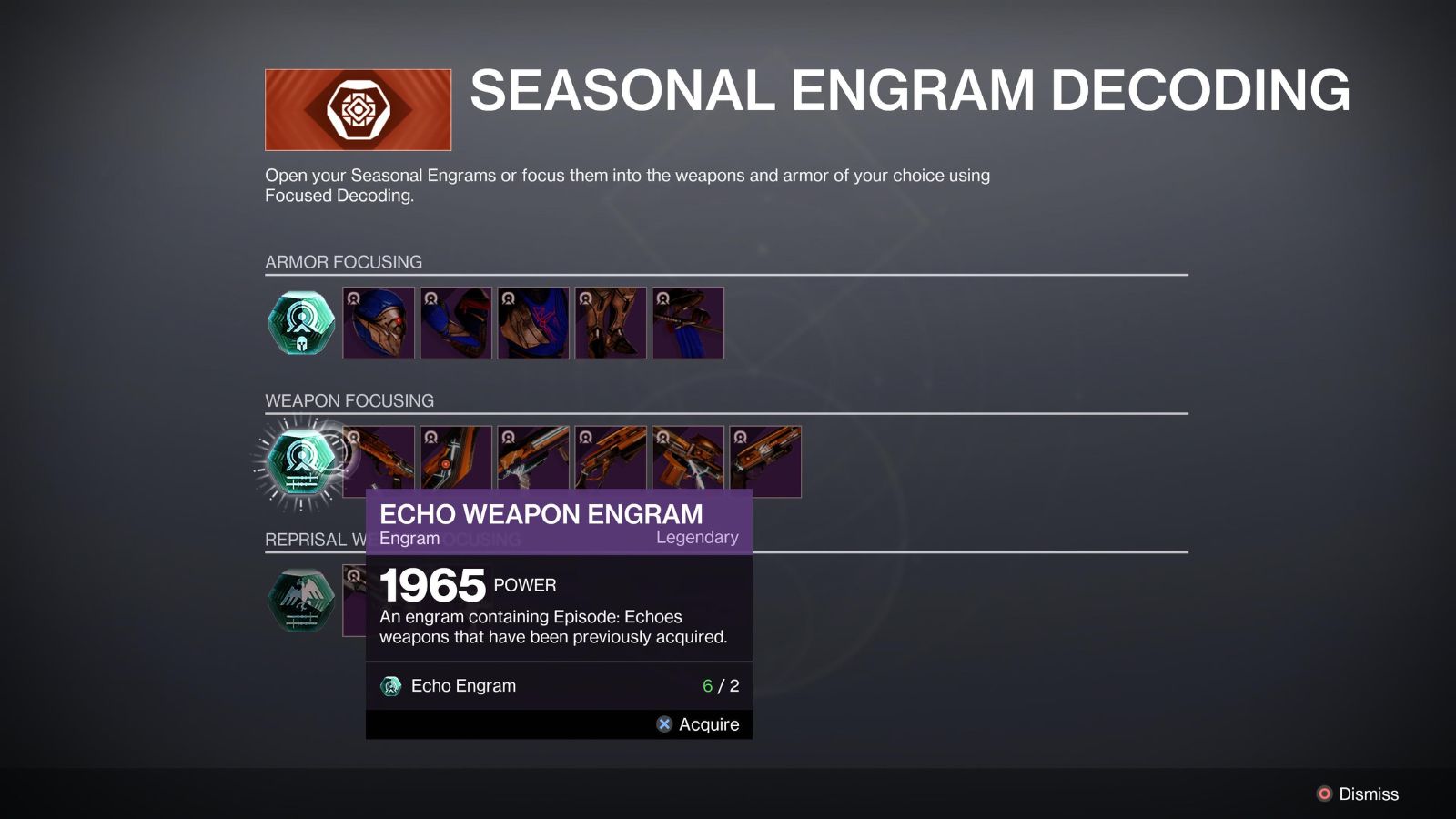 How to get Echo Engrams in Destiny 2 ONE Esports