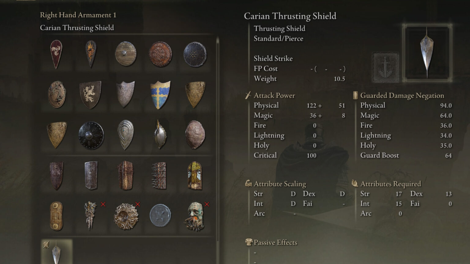 How To Get The Carian Thrusting Shield In Elden Ring Big DLC ONE Esports   Elden Ring Carian Thrusting Shield Stats 1536x864 