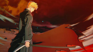 Bleach Rebirth of Souls gameplay image still showing Ichigo Kurosaki