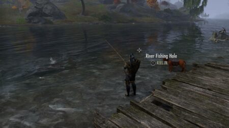 Fishing with worms in Elder Scrolls Online