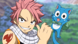 Fairy Tail Season 1 opening Natsu and Happy