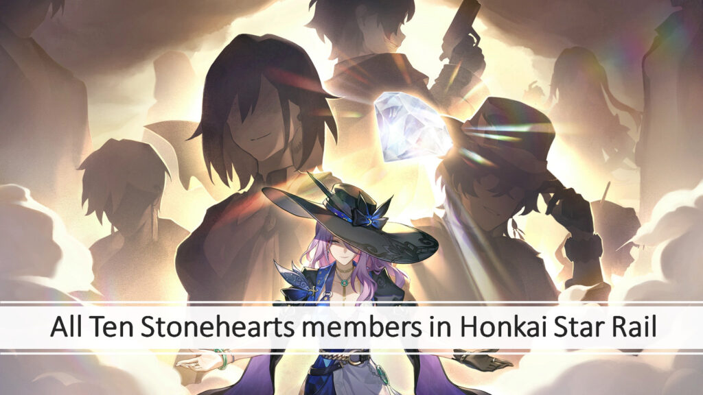 How to get free 4-star character in Honkai Star Rail 2.7 -- you'll first need this special item Ten Stonehearts members in Honkai Star Rail featuring Jade, Aventurine, Topaz, Pearl, Obsidian, Opal, Sugilite, Agate, Sapphire, Amber in ONE Esports featured image for article "All Ten Stonehearts members in Honkai Star Rail: Names, Cornerstones, voice actors"