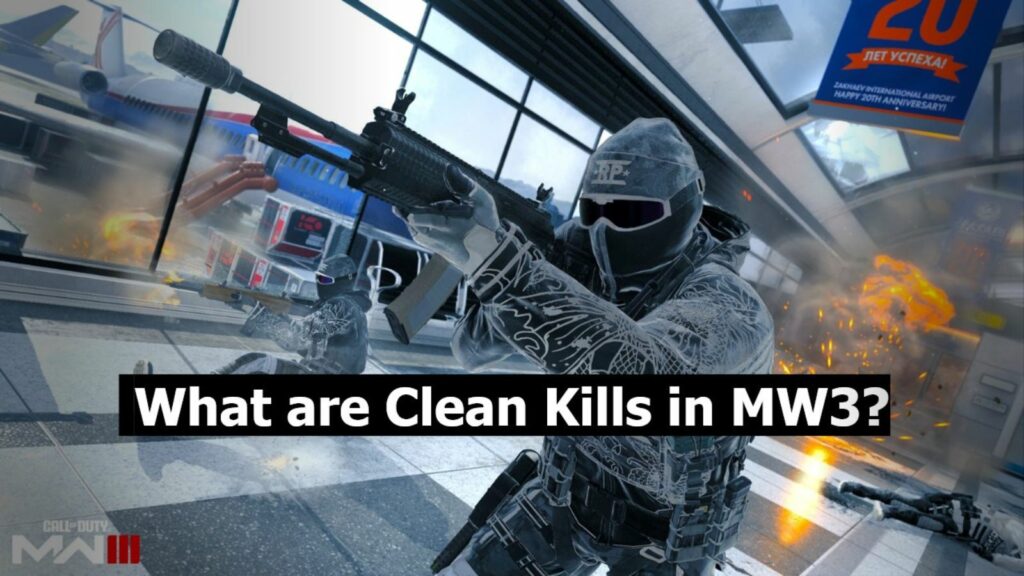 Operadores de juego clasificados en el mapa de la Terminal en la imagen de ONE Esports para saber qué son los Clean Kills en Modern Warfare 3