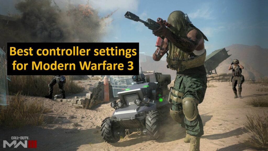 Operator Riptide in Escort mode in ONE Esports image for the best settings in Modern Warfare 3