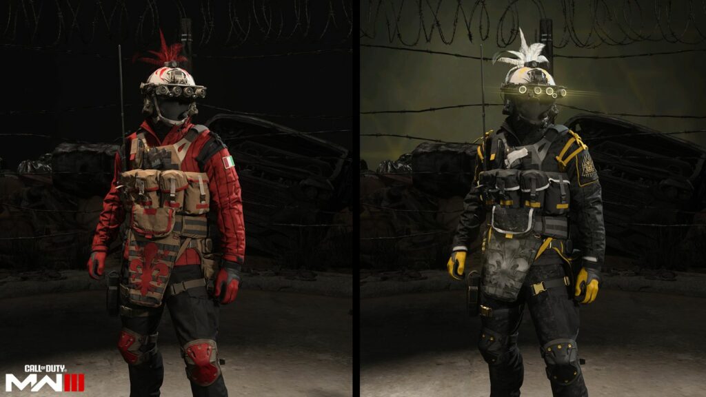 "La determinación del caballero" y máscaras de operador de BlackCell para Hammer de Modern Warfare 3 y Warzone Season 5 Battle Pass