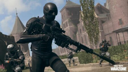 Black Noir operator with FJX Imperium in Warzone