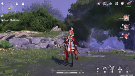 In-game screenshot of Changli from Wuthering Waves