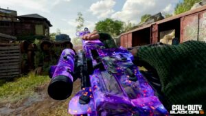 Dark Matter camo, one of BO6 mastery camos in Multiplayer