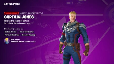 Where to find Captain Jones in Fortnite