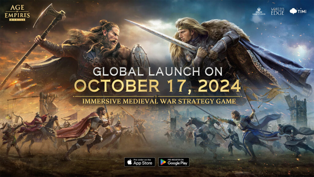 Fecha de lanzamiento de Age of Empires Mobile: imagen clave