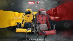 TTRacing Wolverine and Deadpool chairs