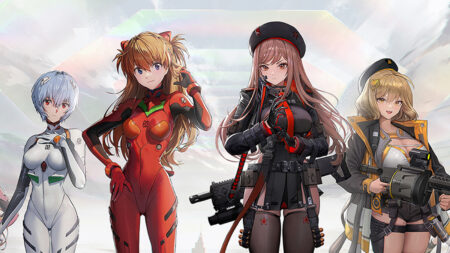 Goddess of Victory: Nikke x Evangelion Collab characters art