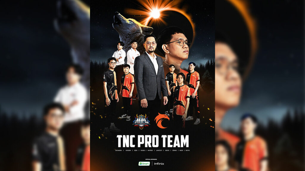 Lista de jugadores de TNC Pro Team ML MPL Filipinas para la temporada 14