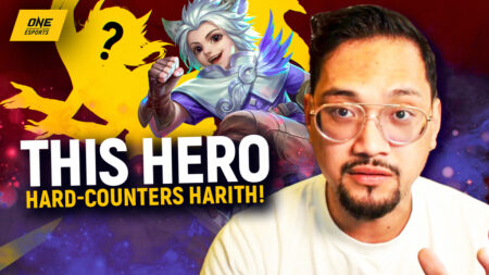 Best counter to Harith in Mobile Legends in ONE Esports' image for Samsung Weekly Video with Caisam "Wolf" Nopueto as host