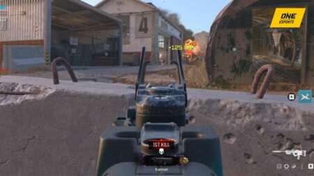 Getting Mounted Kills using BP50 on Scrapyard in Modern Warfare 3