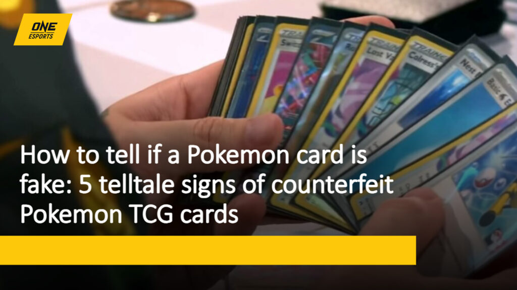 Pokémon TCG Cómo detectar cartas de Pokémon falsas o falsificadas 