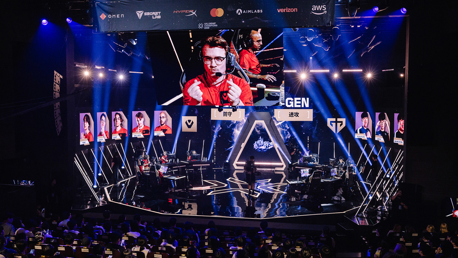 VCT 2025 event locations for Masters and Valorant Champions ONE Esports