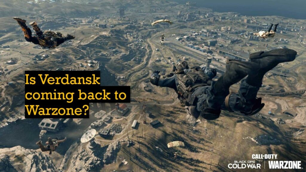 Operators deploying into Verdansk in ONE Esports' image for the article, "Is Verdansk coming back to Warzone?"