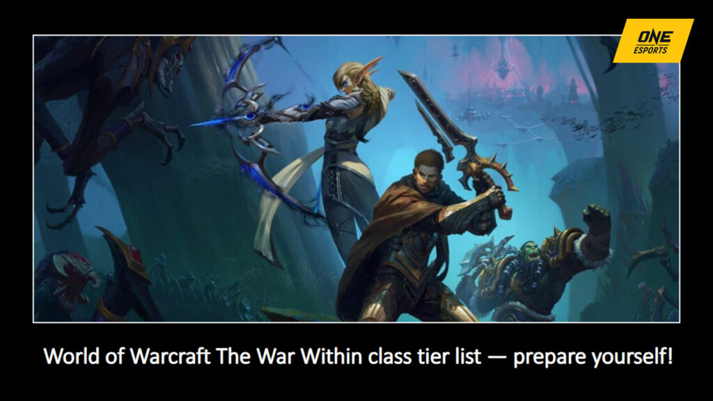 World of Warcraft La guerra dentro de la lista de niveles de clase