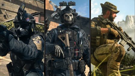 Three operators in MW3 graphic