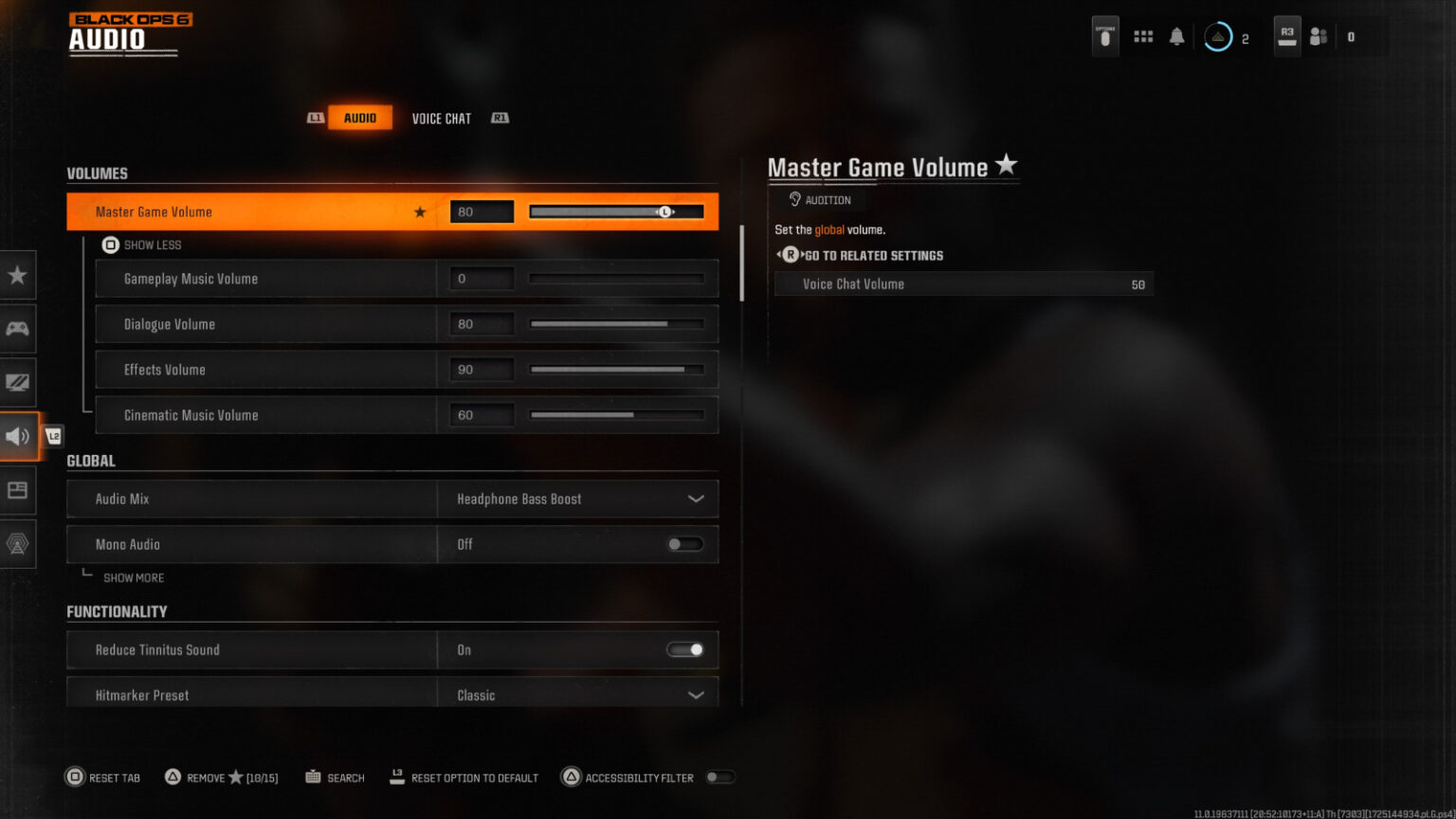 Best audio settings in B06 to hear enemy footsteps clearly ONE Esports
