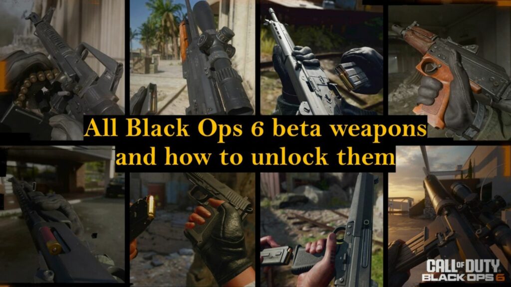 Imagen de ONE Esports para las armas Beta de Black Ops 6 y cómo desbloquearlas