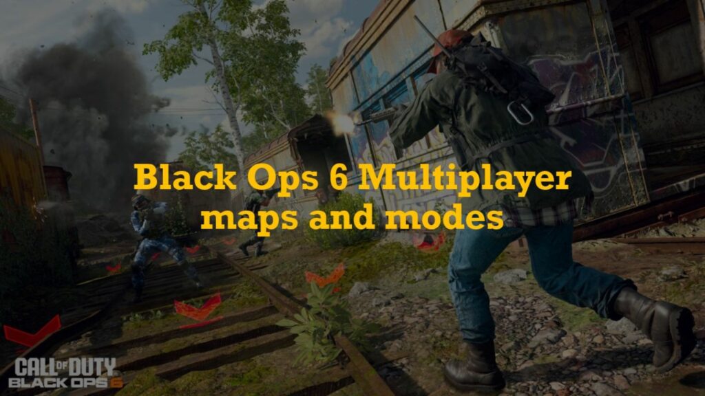 Operators fighting in Hardpoint mode on the Derelict map in ONE Esports image for a list of Black Ops 6 Multiplayer maps and modes