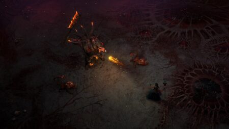 Diablo 4 Sorceror butcher combat