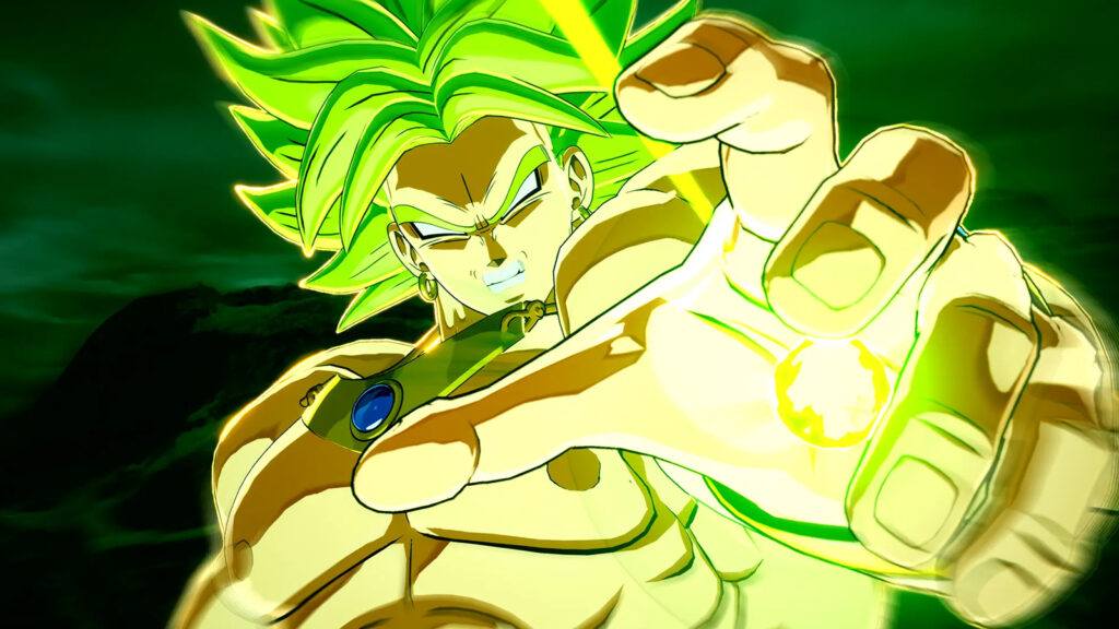 Dragon Ball Sparking Zero featuring character Broly (Z) Legendary Super Saiyan