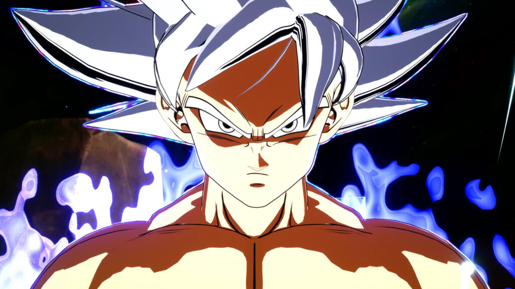 Dragon Ball Sparking Zero with the character Goku (Super) Ultra Instinct