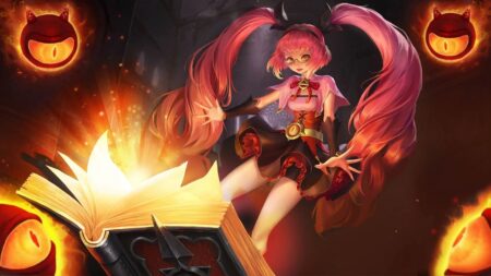 Honor of Kings mage hero Angela wallpaper