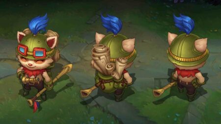 Teemo's Art and Sustainability Update turn arounds