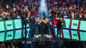 during the 2024 League of Legends EMEA Championship Series, Season Finals at the Olympia Hall on September 1 in Munich, Germany