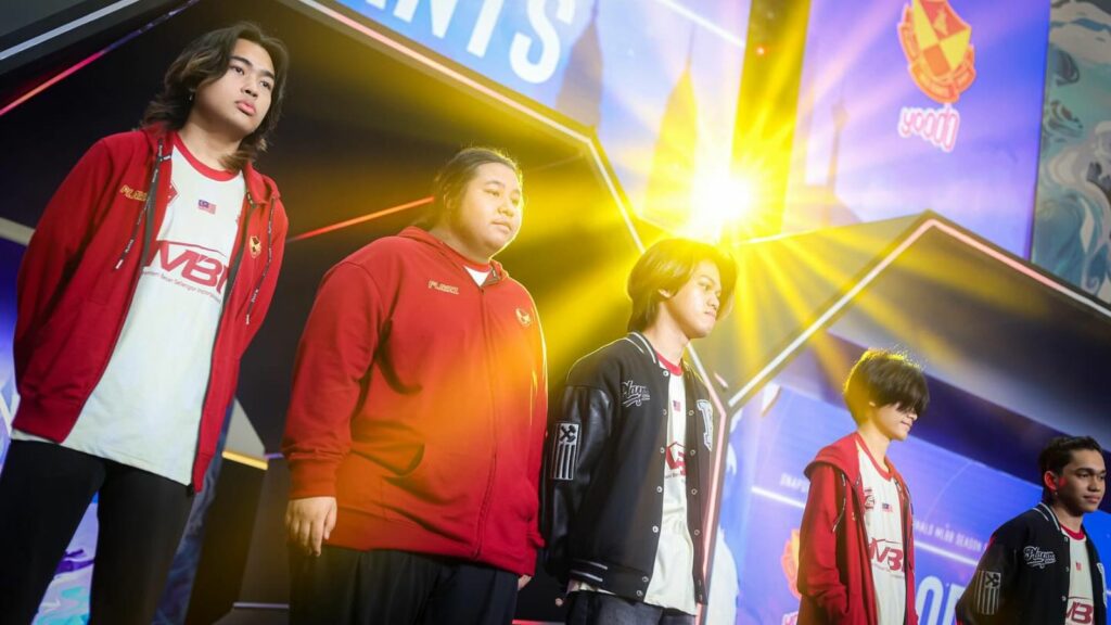 Gigantes rojos de Selangor en la temporada 5 de Snapdragon Pro Series APAC