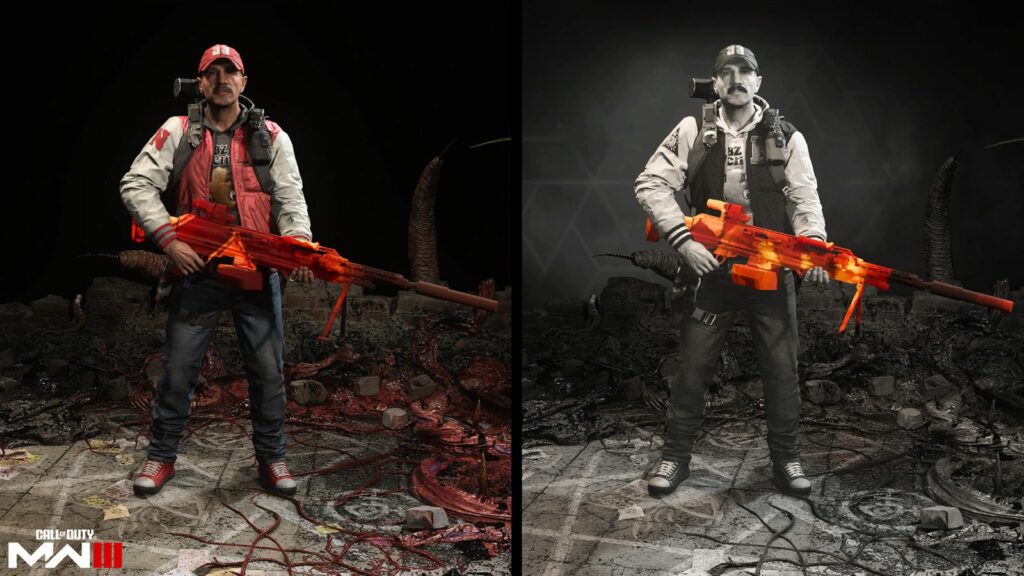 Preview of Slamfire operator and BlackCell variant from Modern Warfare 3 and Warzone Season 6 Battle Pass