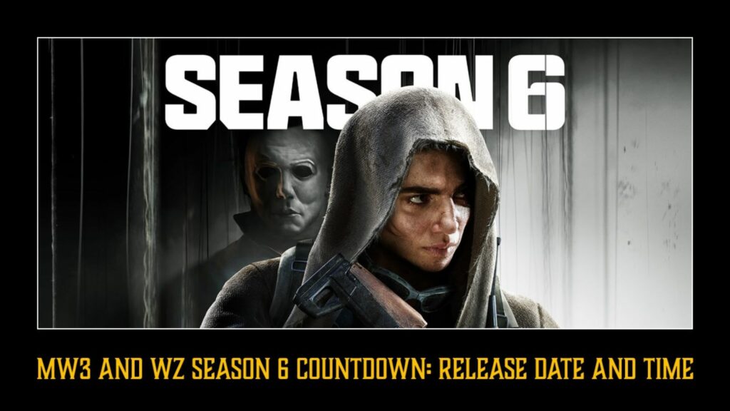 Operators Farah and Michael Myers in ONE Esports' image for Modern Warfare 3 and Warzone Season 6 countdown