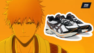 Bleach and Asics collaboration featuring Ichigo Kurosaki and Asics GT-2160