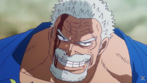 Monkey D. Garp in One Piece episode 1121