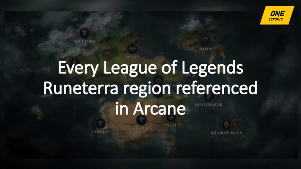 Every League of Legends Runeterra region referenced in Arcane