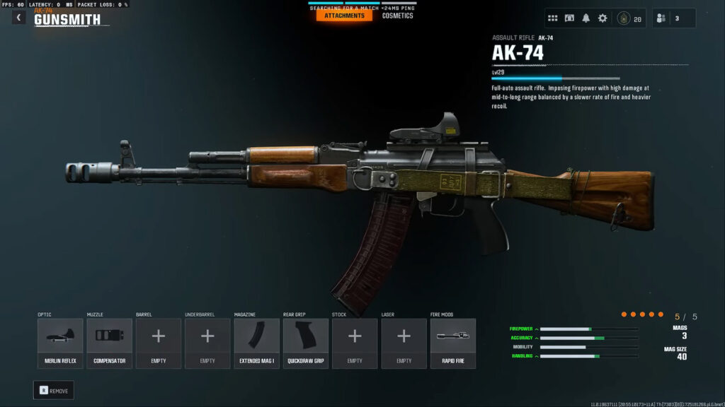 Best AK-74 gear in Black Ops 6